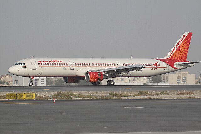VT PPB Airbus A321 Air India 7609900238