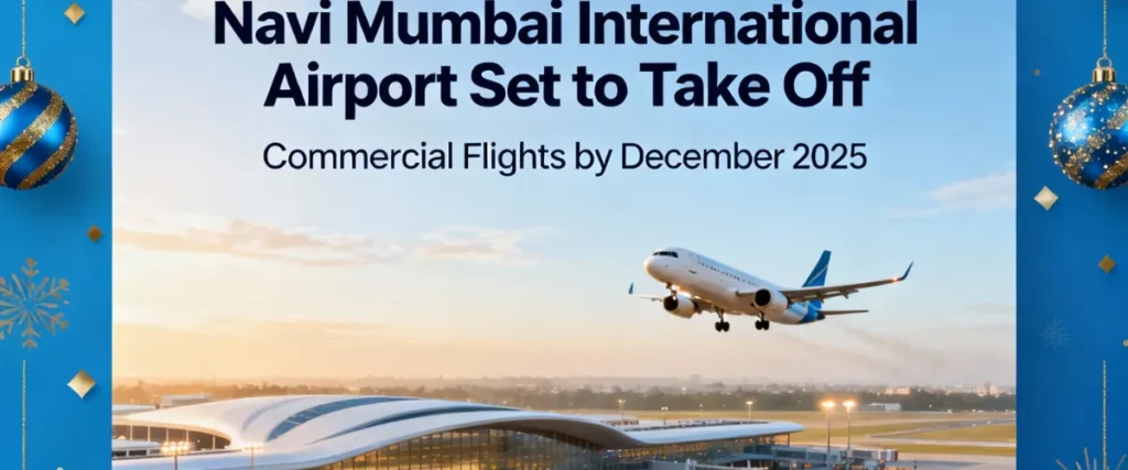 Aviation Breakthrough: Navi Mumbai International Airport to Soar High from October 8 1 Navi Mumbai International Airport