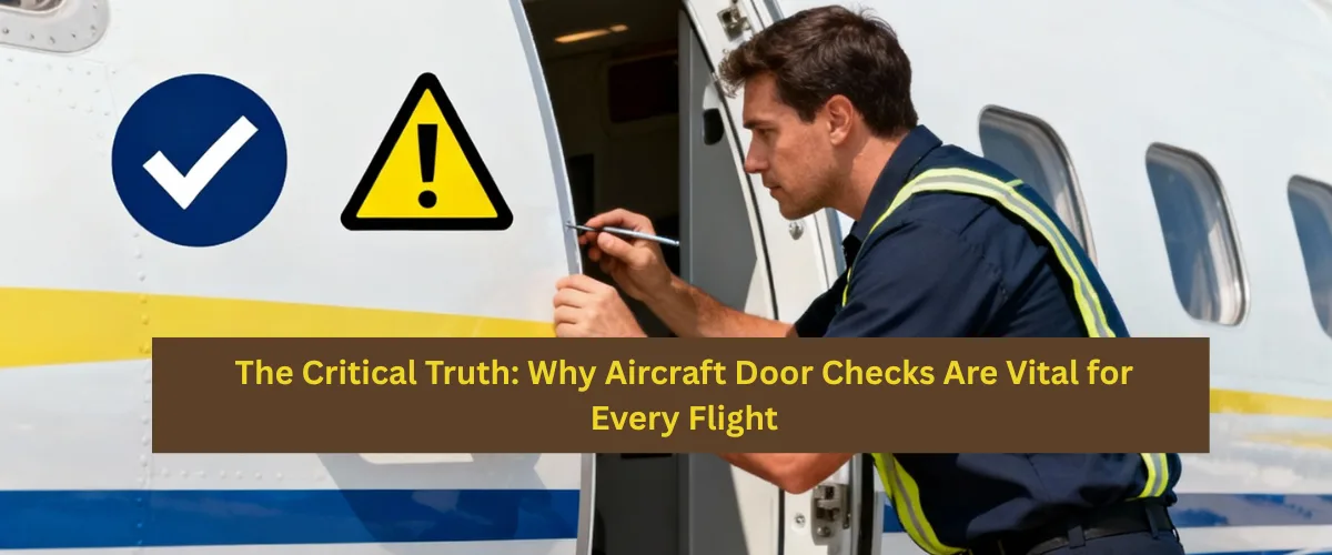 The Critical Truth: Why Aircraft Door Checks Are Vital for Every Flight 1 kkg